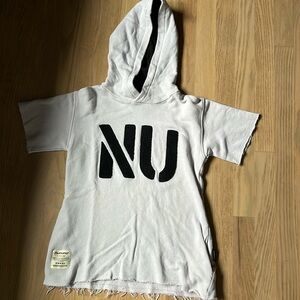 NUNUNU Boys short sleeve hoodie